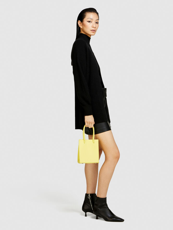 Oversized cardigan - women's cardigans - Black | Sisley image number 2